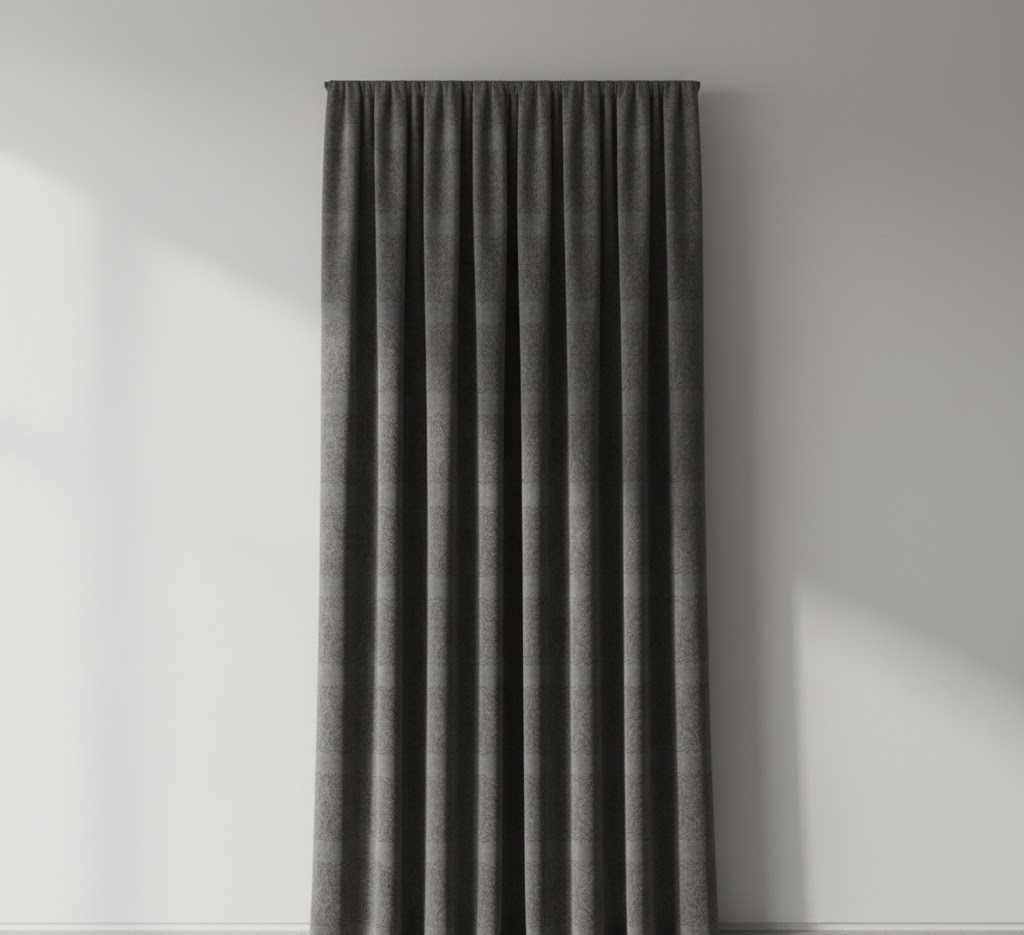 Detail van gordijnpaneel